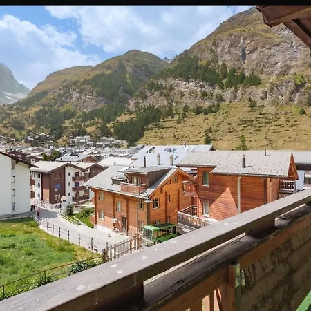 Lägenhet Fortuna - Cozy 3-bed, Stunning Matterhorn View Near Skilift *